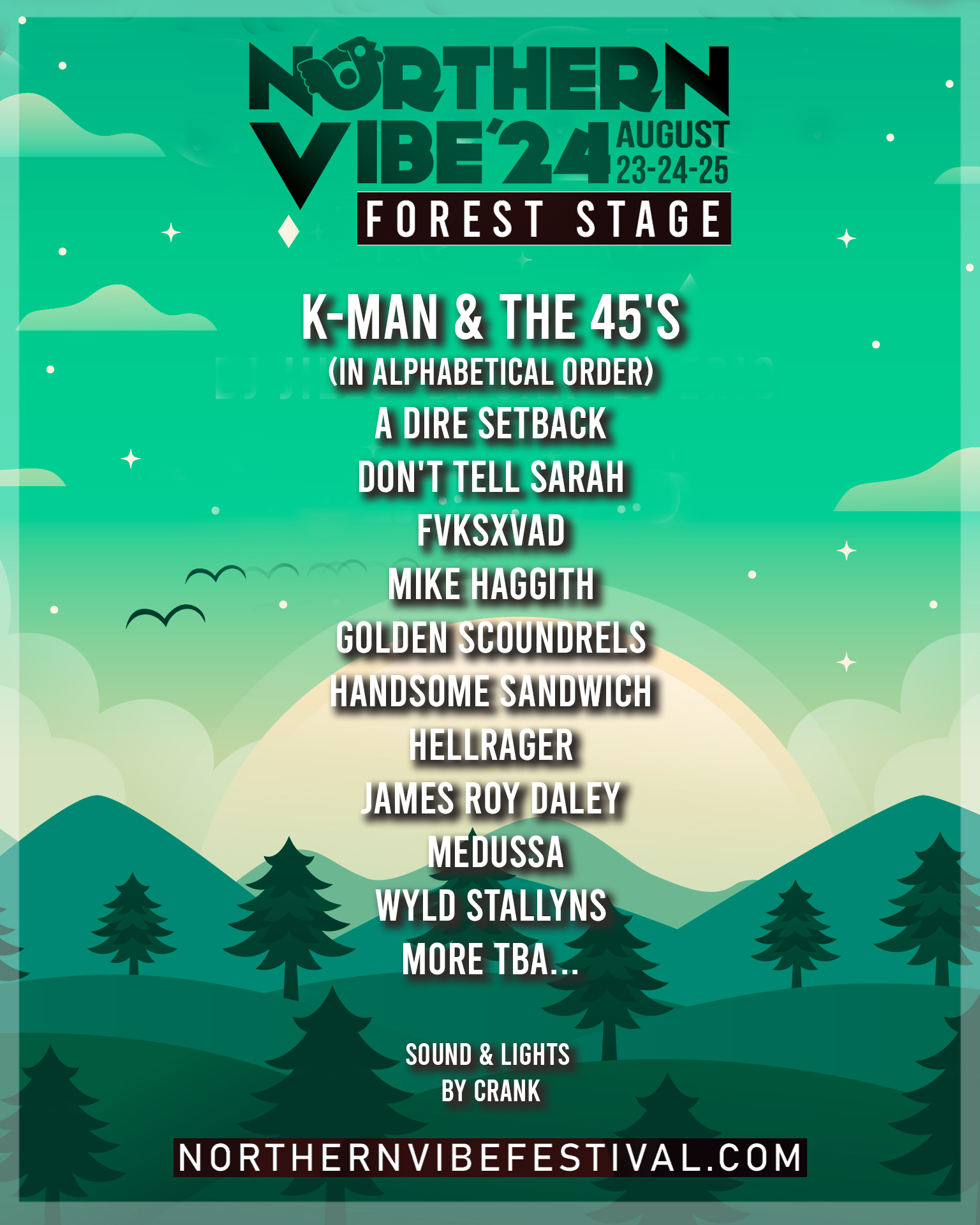 2024 Forest Stage Lineup